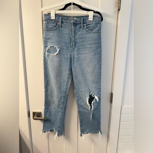 Madewell classic straight jeans size 29